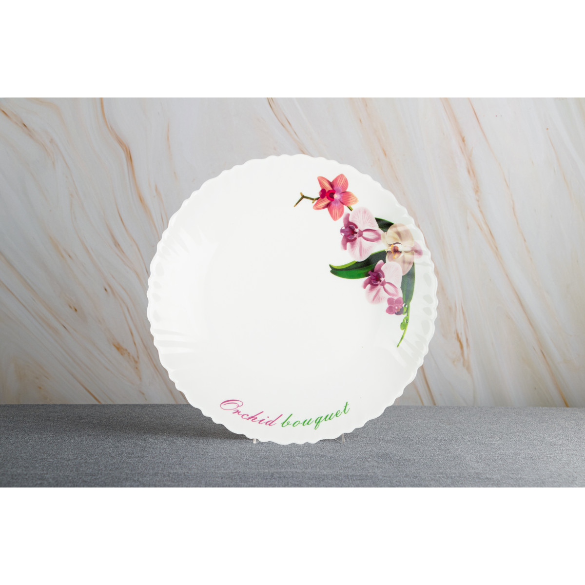 Тарілка обідня V-220O Букет орхідеї Wave Vittora 220 мм