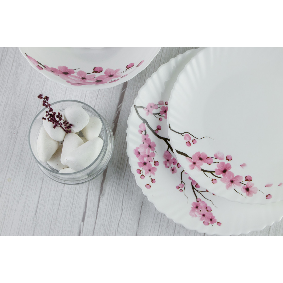 Тарілка обідня V-220SK Сакура Wave Vittora 220 мм