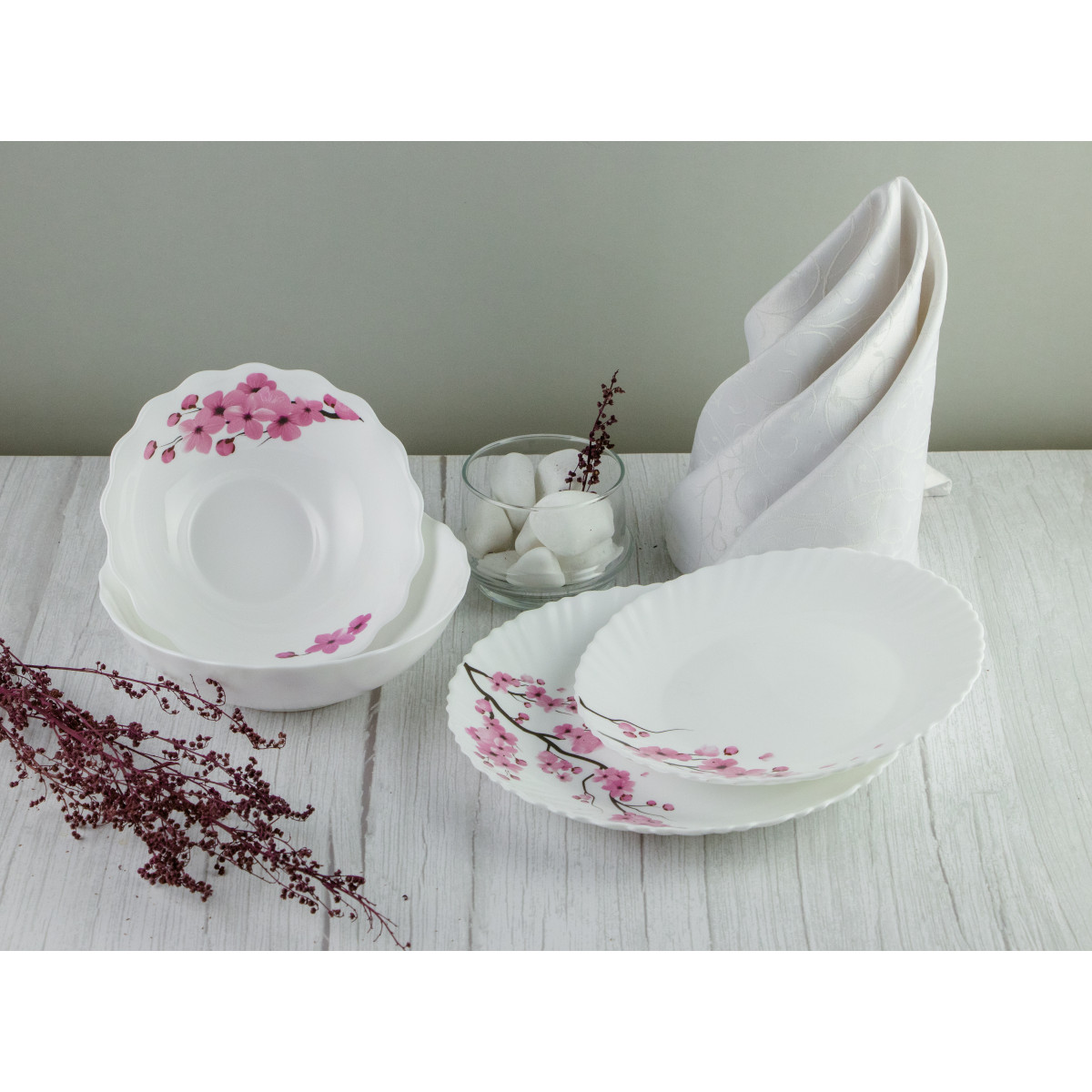 Тарілка обідня V-220SK Сакура Wave Vittora 220 мм