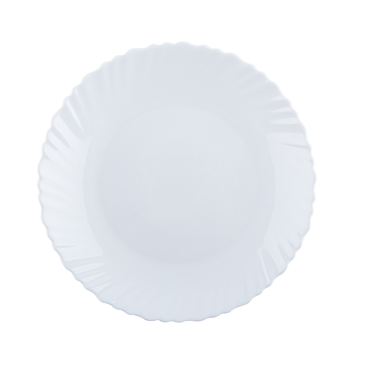 Тарілка обідня V-220W Blanco wave Vittora 220 мм