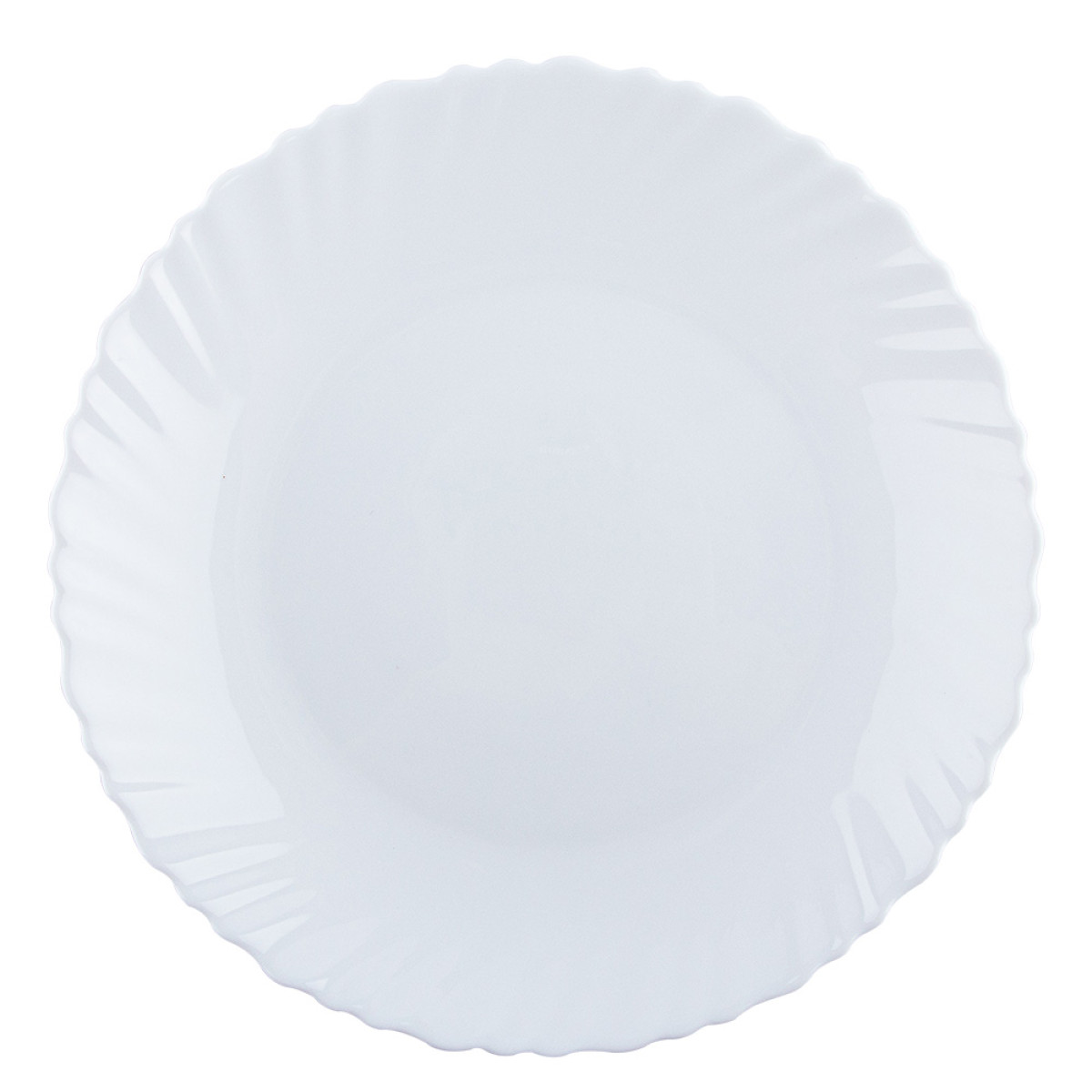 Тарілка обідня V-220W Blanco wave Vittora 220 мм