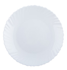 Тарелка обеденная V-220W Blanco wave Vittora 220 мм