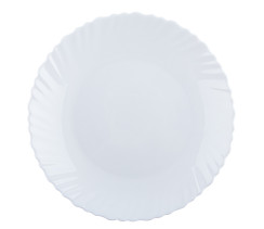 Тарелка обеденная V-220W Blanco wave Vittora 220 мм
