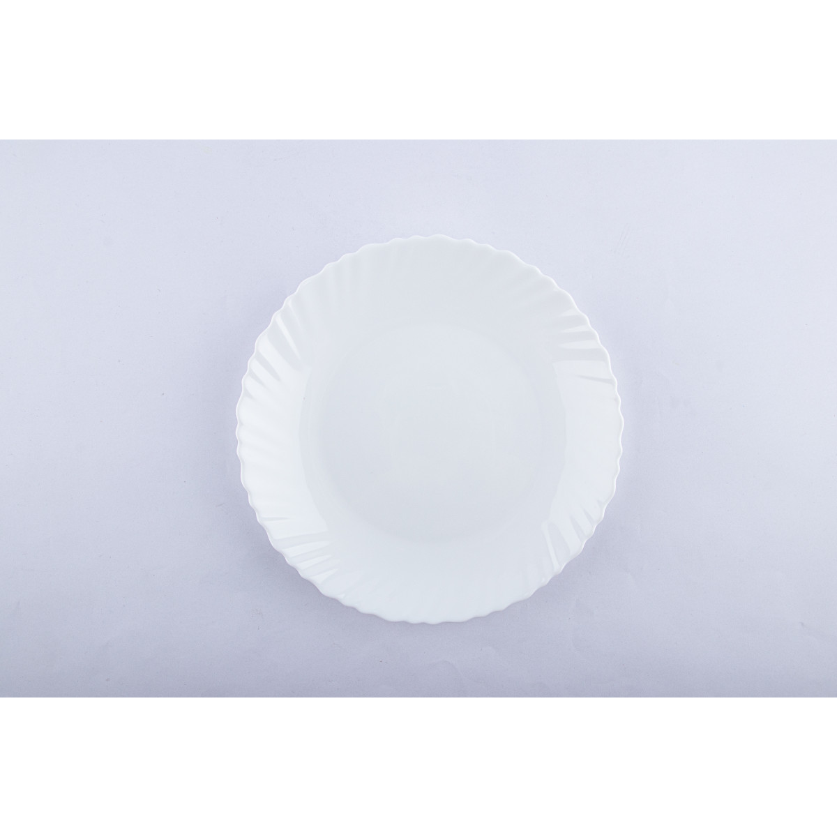Тарілка обідня V-220W Blanco wave Vittora 220 мм