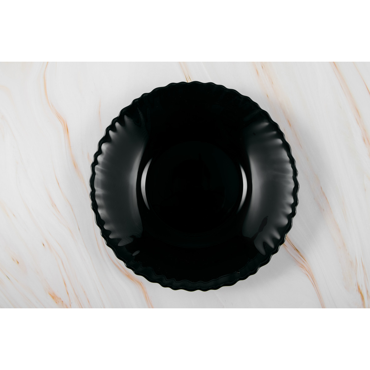 Тарілка обідня V-220WBL Black wave Vittora 220 мм