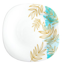 Тарілка обідня V-240Sgr Золота гілка square Vittora 240 мм