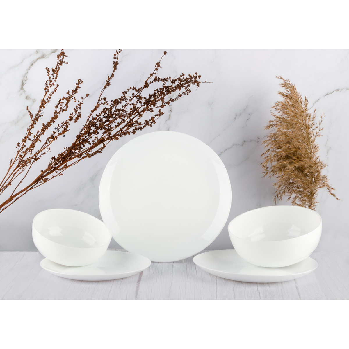 Тарелка обеденная V240D Blanco diva Vittora 240 мм