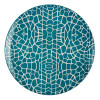 Тарілка обідня VT-P-1260Т Бірюзові листя Vittora 260 мм