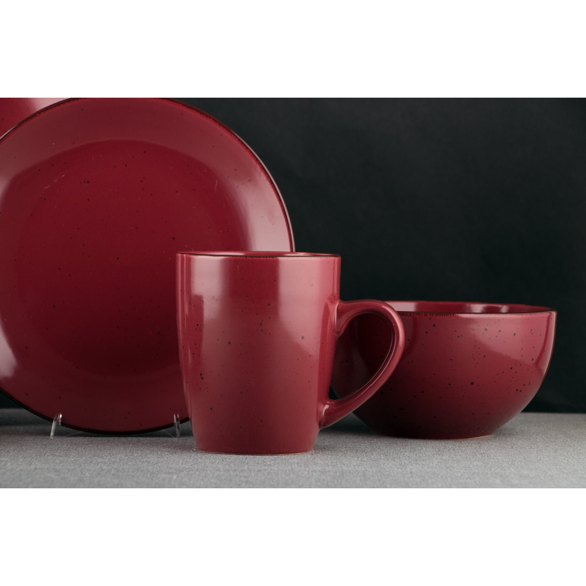 Тарелка обеденная VT-P-1270B Бургунди Vittora 270 мм