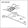 Варильна поверхня газова Grunhelm GPG 3356 BF