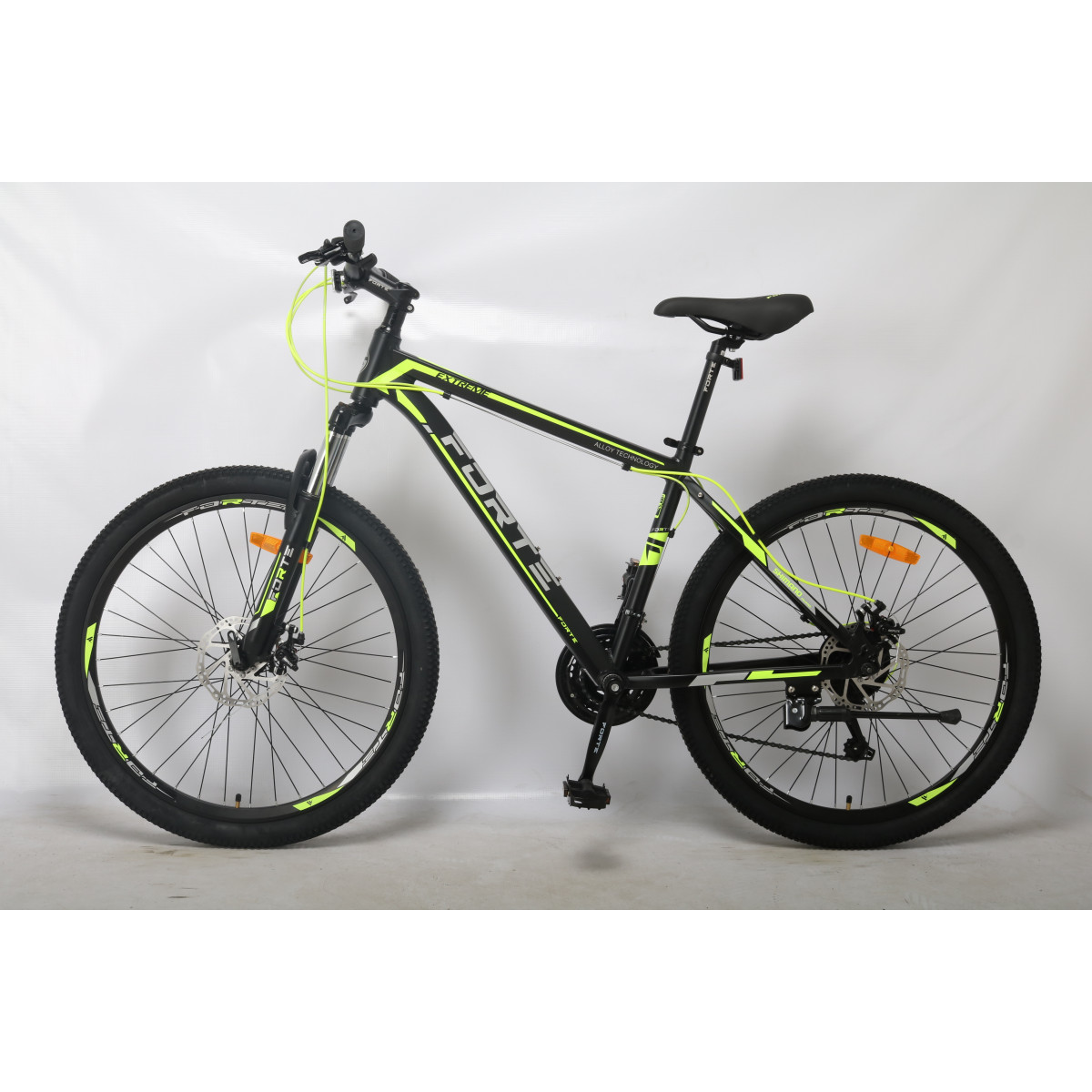 Велосипед Forte Extreme 17"/26" чорно-салатовий