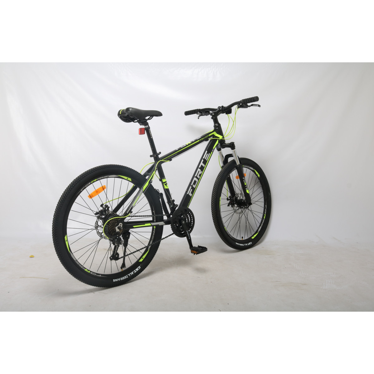 Велосипед Forte Extreme 17"/26" чорно-салатовий