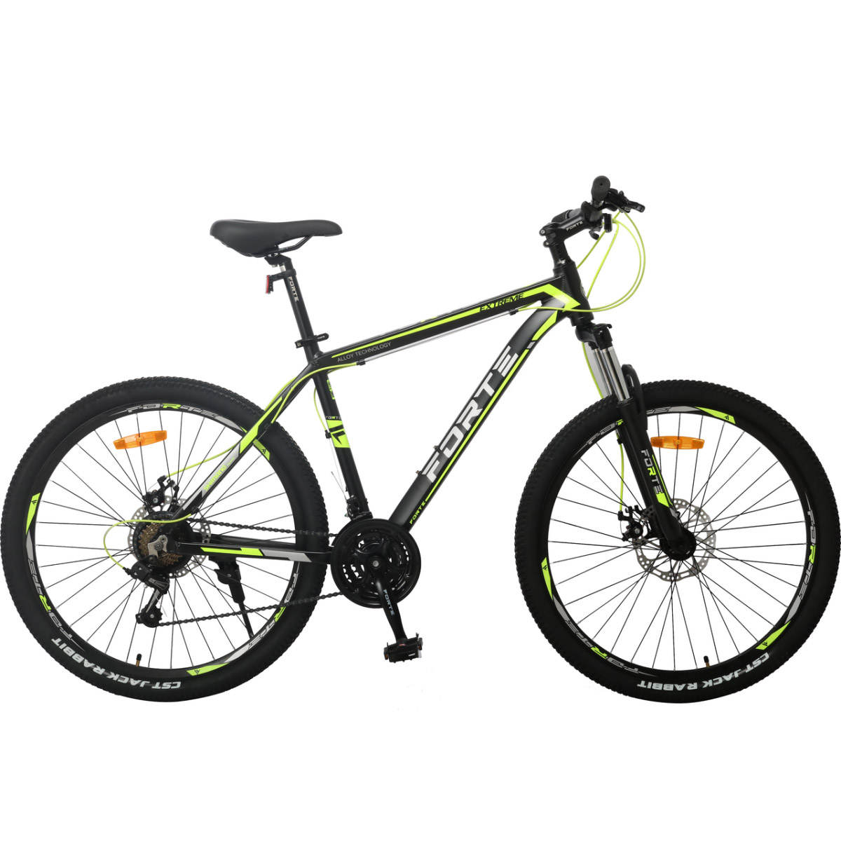 Велосипед Forte Extreme 19"/29" чорно-салатовий
