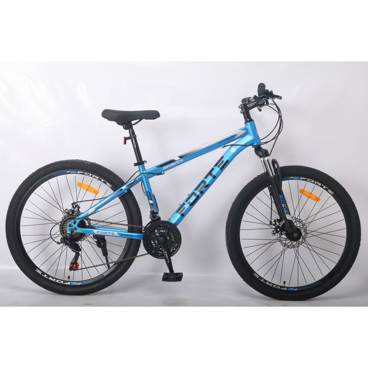Велосипед Forte Braves МТВ 19"/27.5" (117841) синій