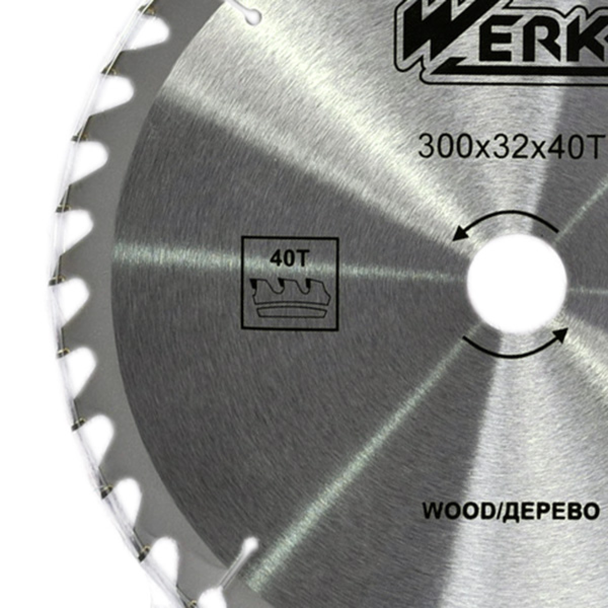 Werk 300х32 мм Диск пильний