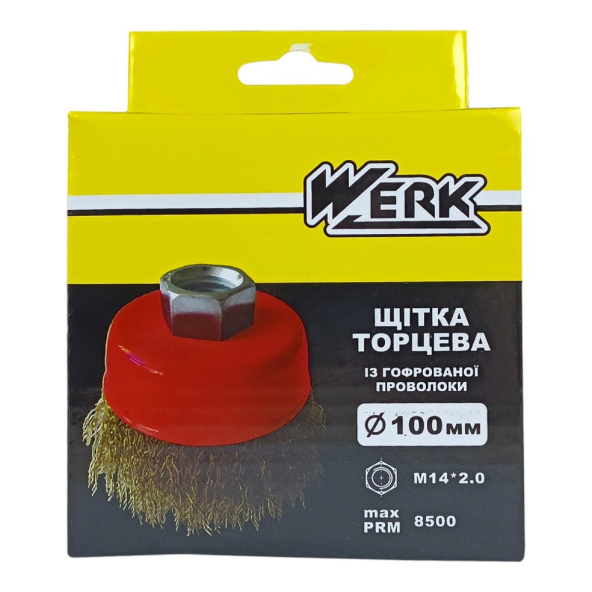 Щітка торцева Werk WE107100