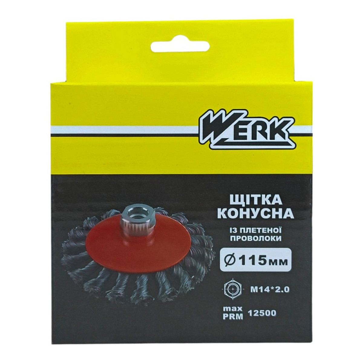 Щітка конусна Werk WE107615