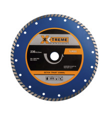 X-TREME Turbo - 230x7x22.225мм Диск алмазний по бетону
