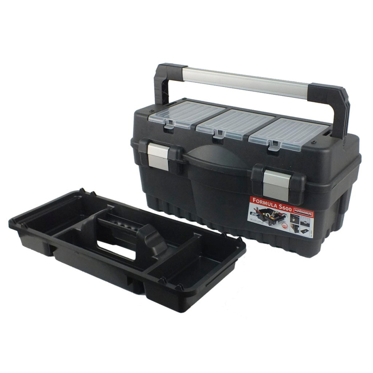 Ящик для інструментів 22 "Formula S600 Alu Haisser 547х271х278 мм