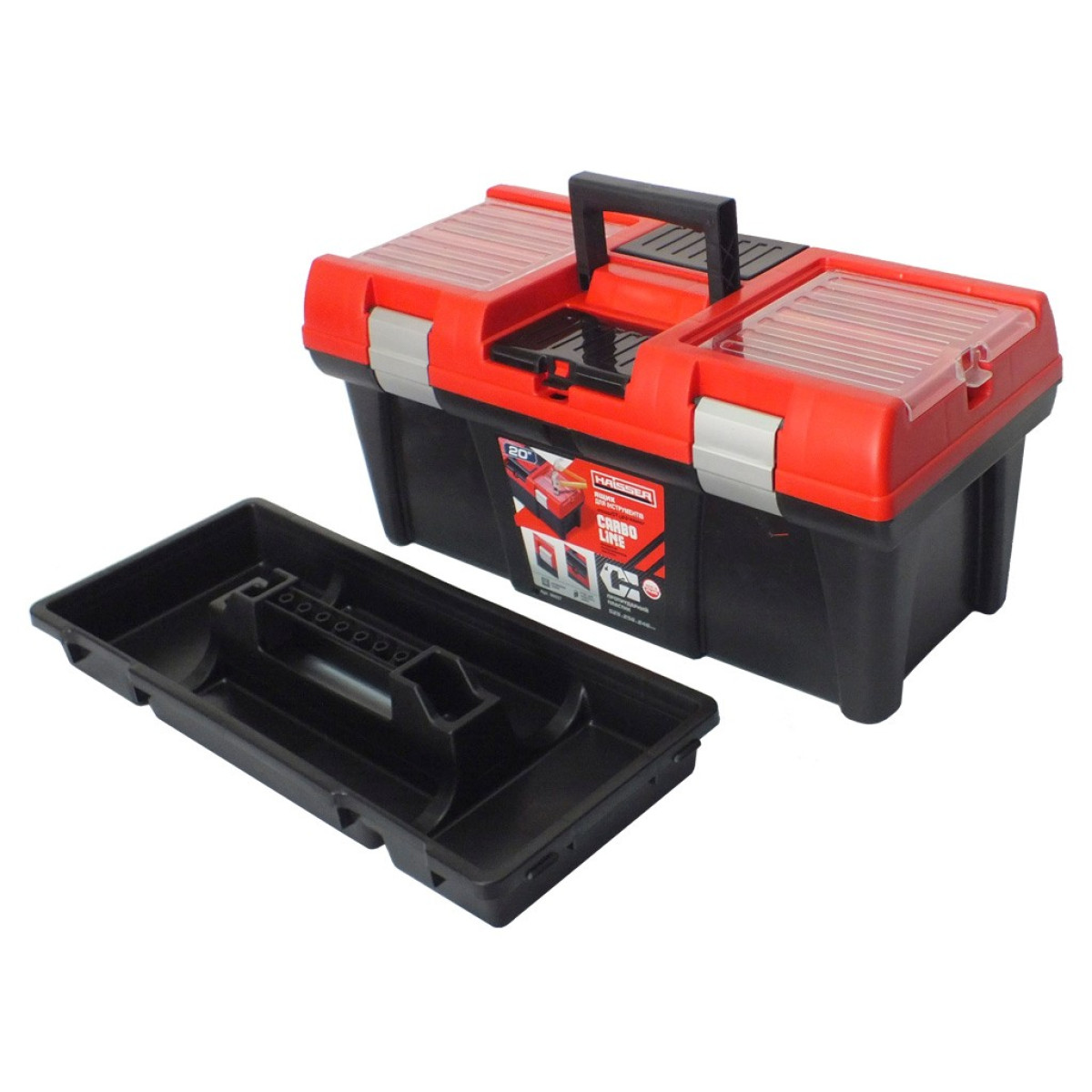Ящик для інструментів Stuff CARBO SP Alu 20 Red Haisser 525x256x246 мм