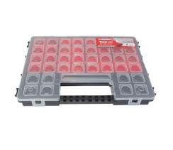 Ящик-органайзер пластиковый с регулируемыми секциями 15 отделений Haisser Tandem C400