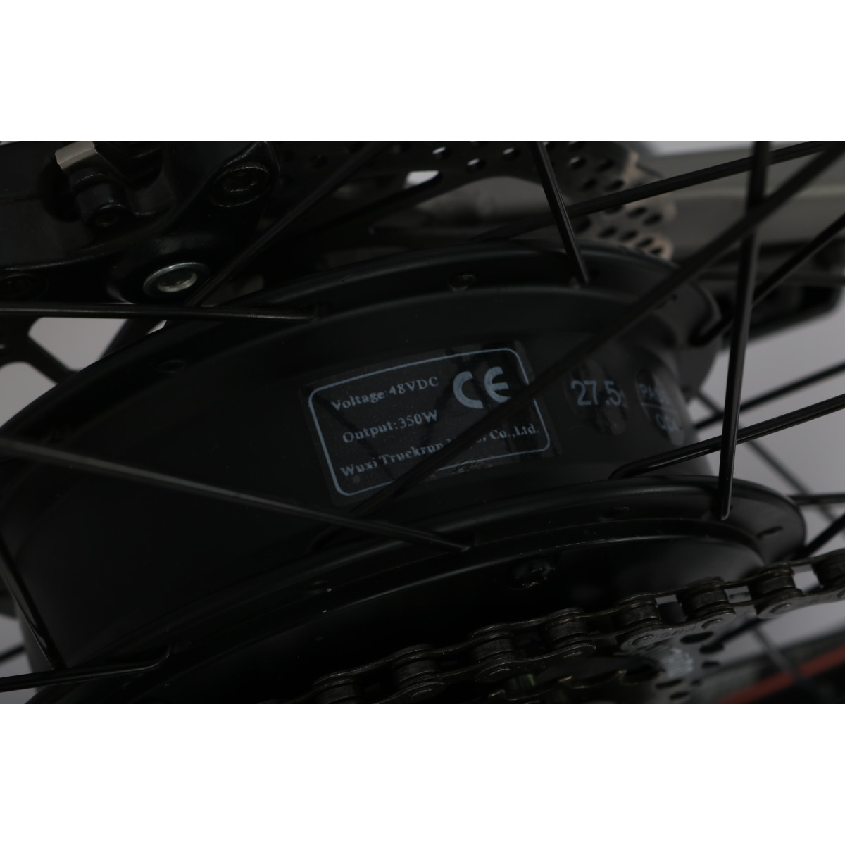 Велоскутер акумуляторний Forte Galaxy 18"/27", 350 Вт, чорно-синій