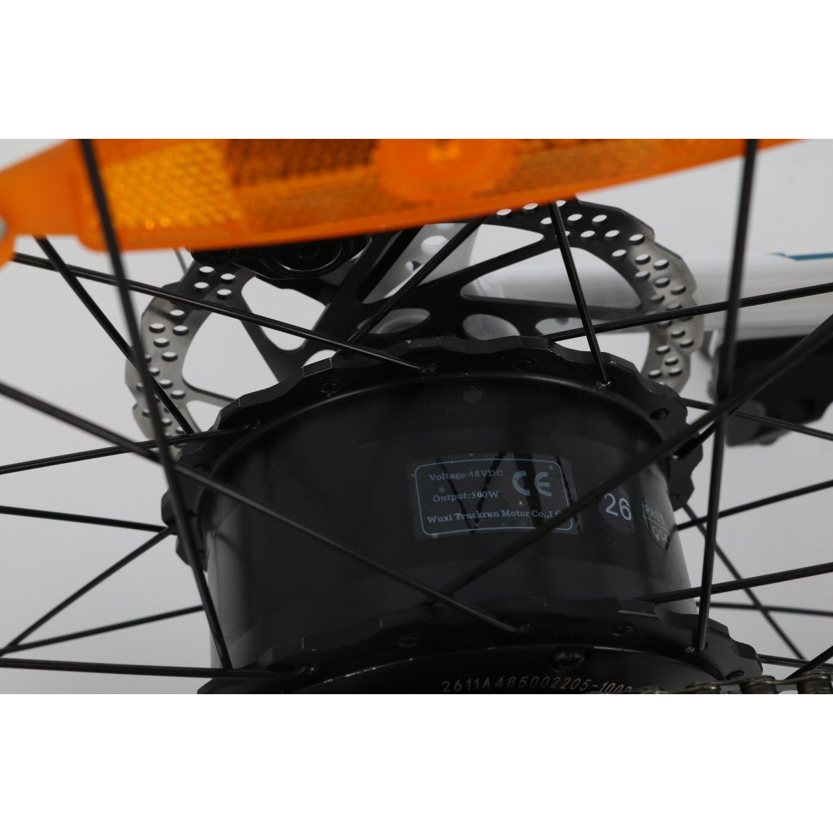 Велосипед акумуляторний Forte Rapid 18"/26", 500 Вт, білий