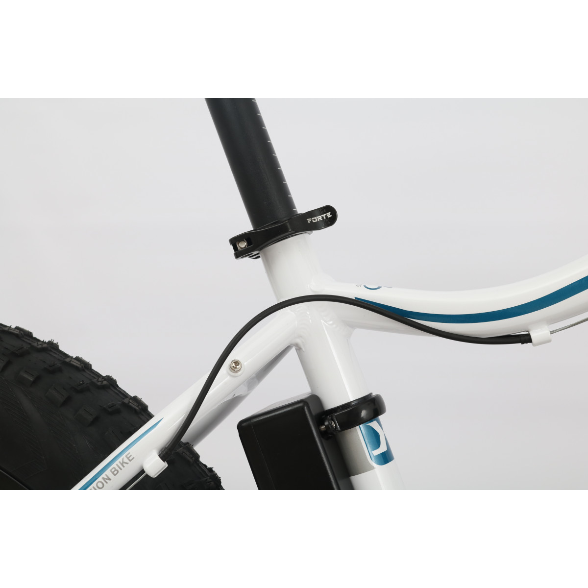 Велосипед акумуляторний Forte Rapid 18"/26", 500 Вт, білий