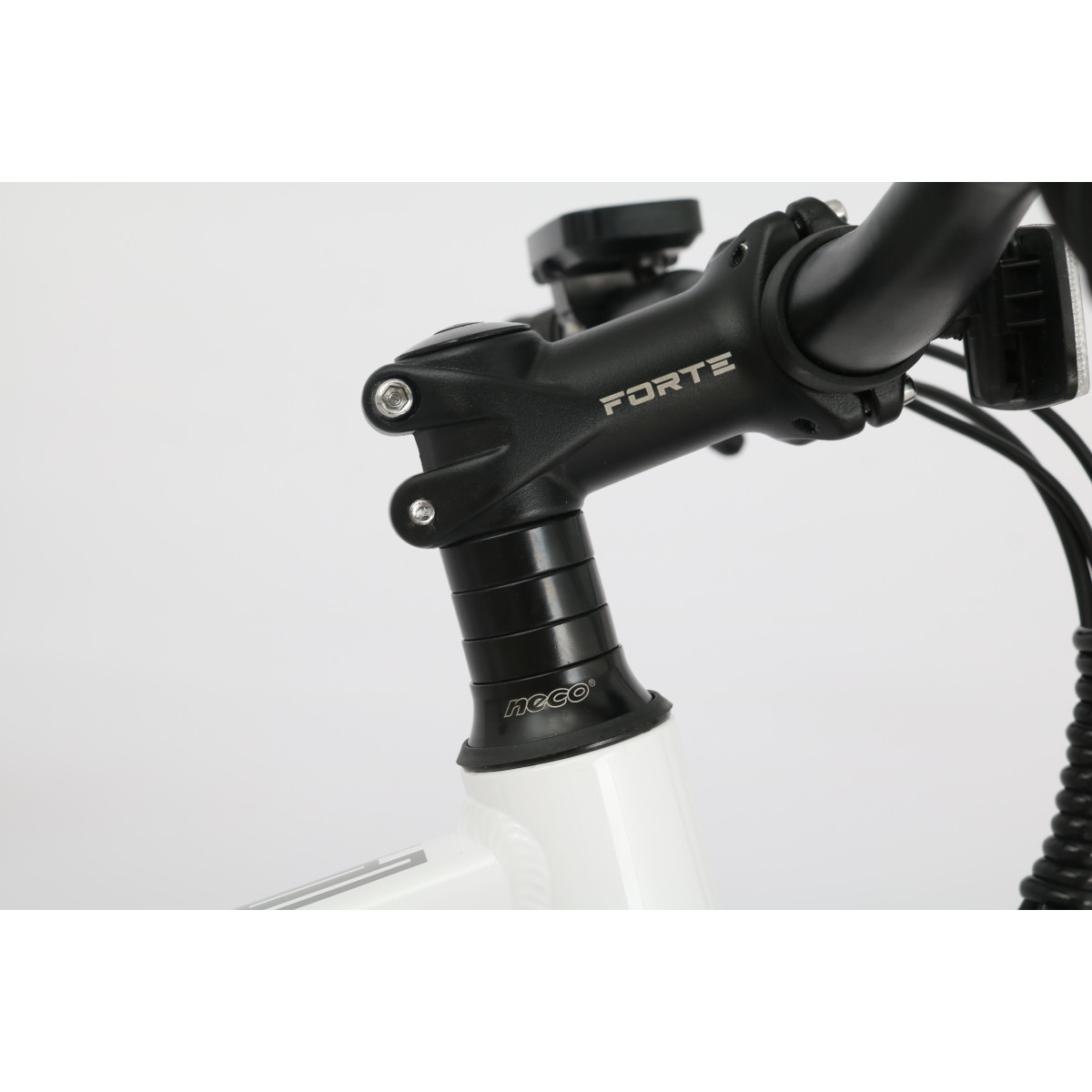 Велосипед акумуляторний Forte Rapid 18"/26", 500 Вт, білий
