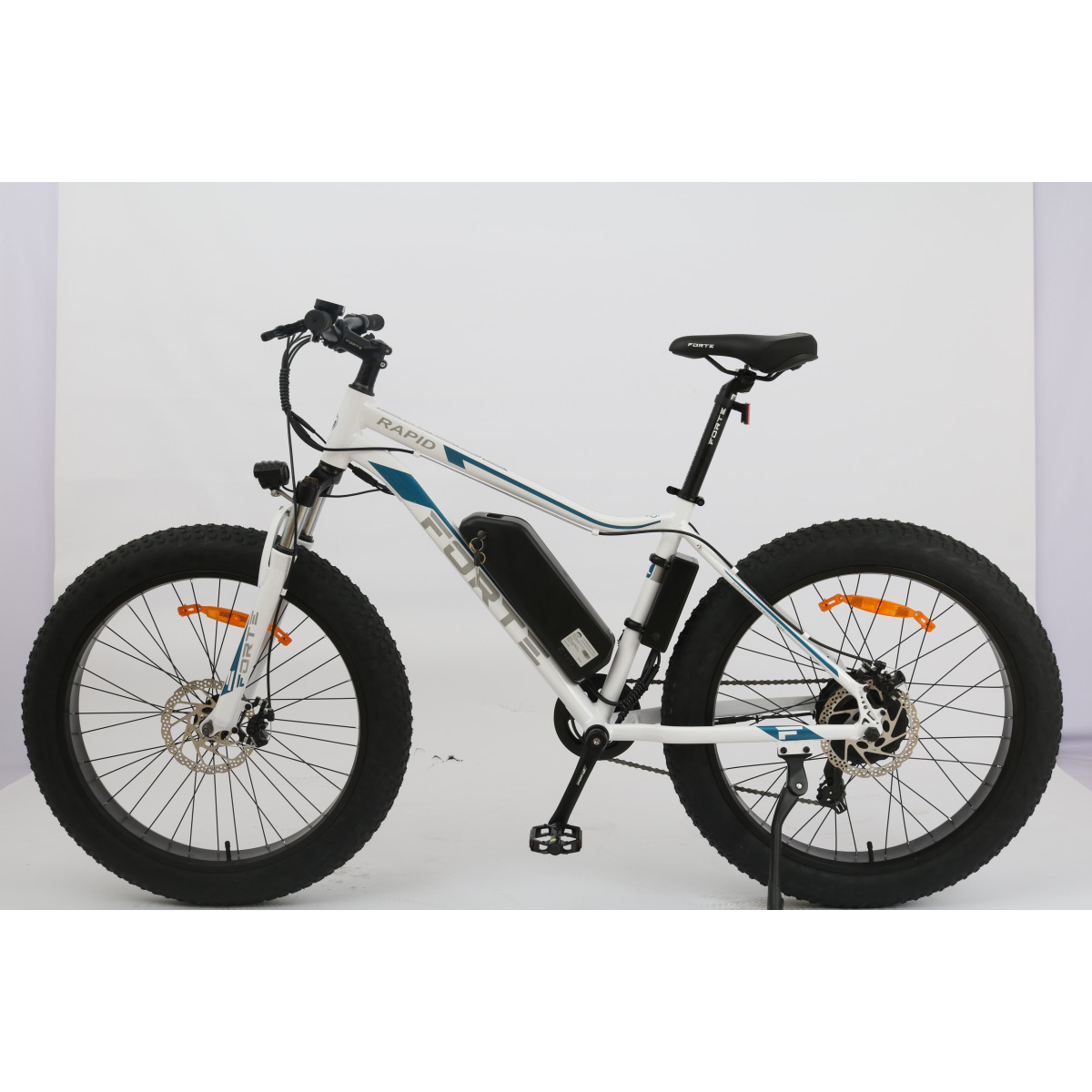 Велосипед акумуляторний Forte Rapid 18"/26", 500 Вт, білий