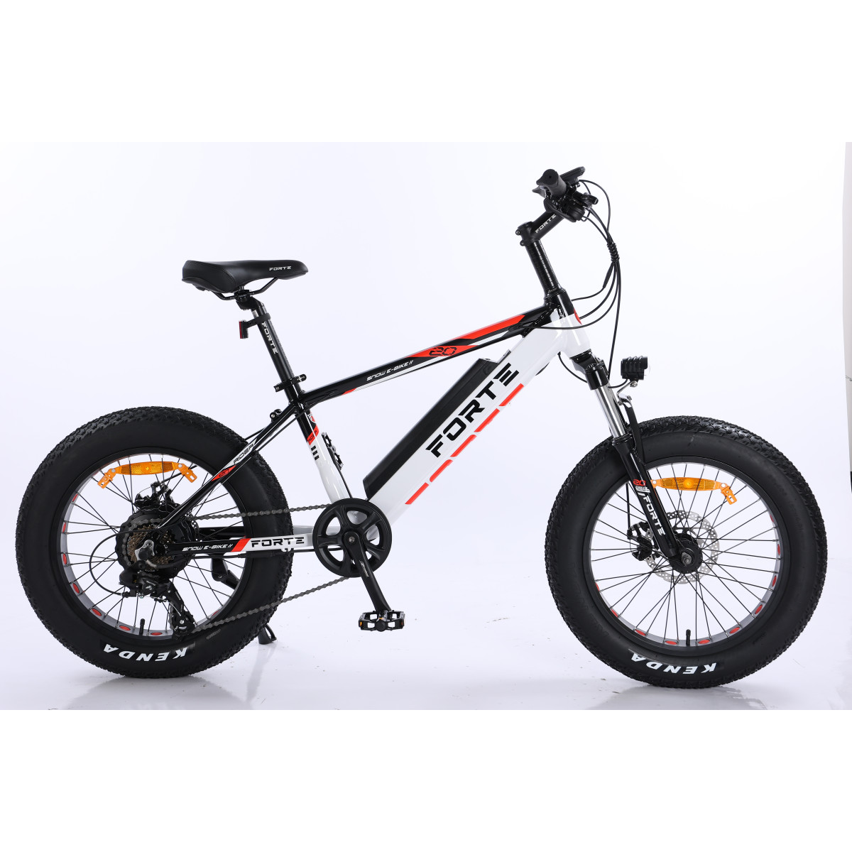 Велоскутер акумуляторний Forte Rider 14"/20", 350 Вт, червоний
