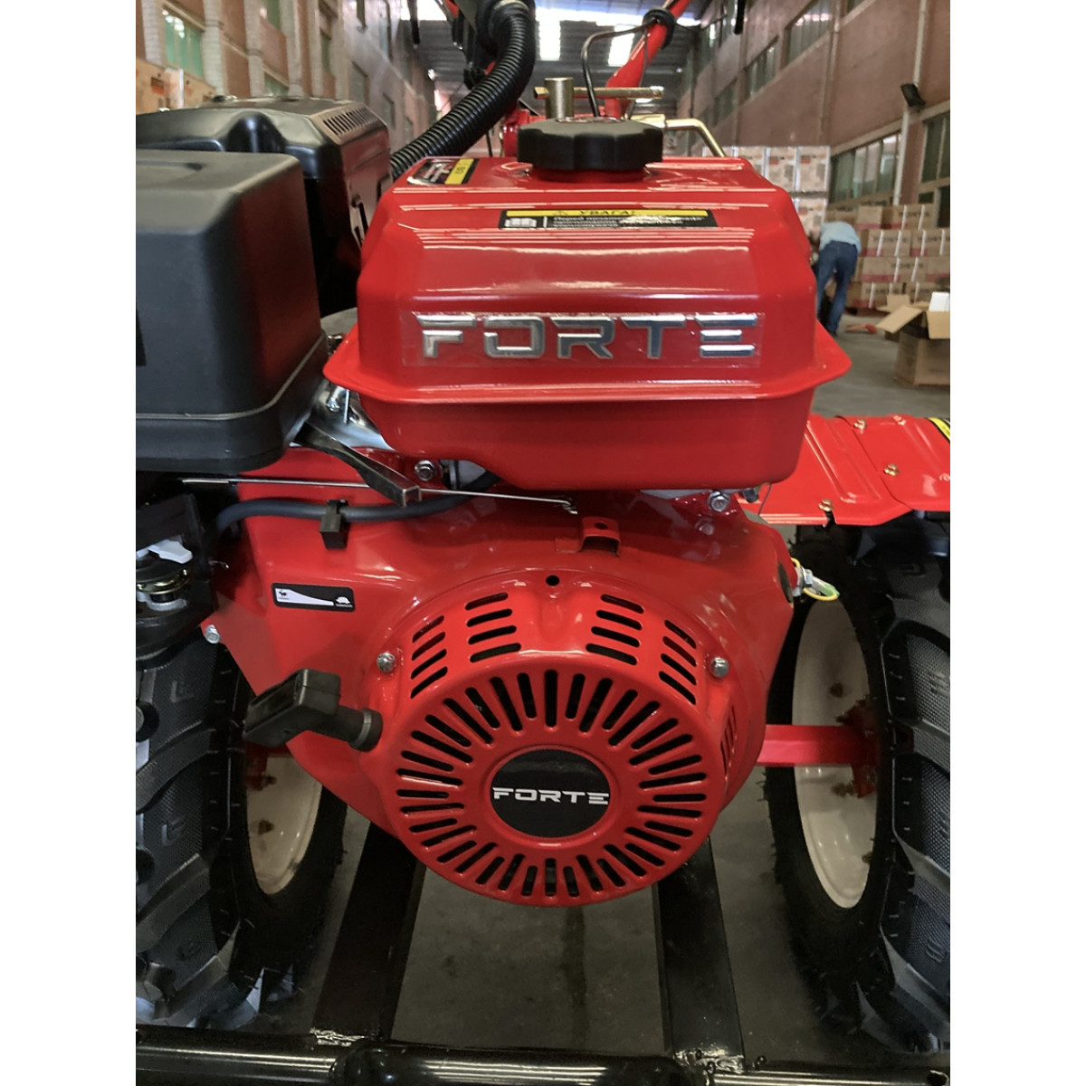 Мотоблок дизельный Forte 1350 NEW колесо 12"