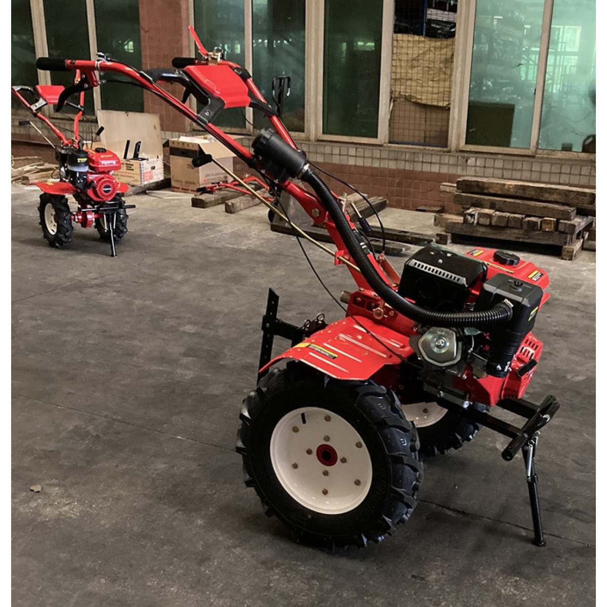 Мотоблок дизельный Forte 1350 NEW колесо 12"