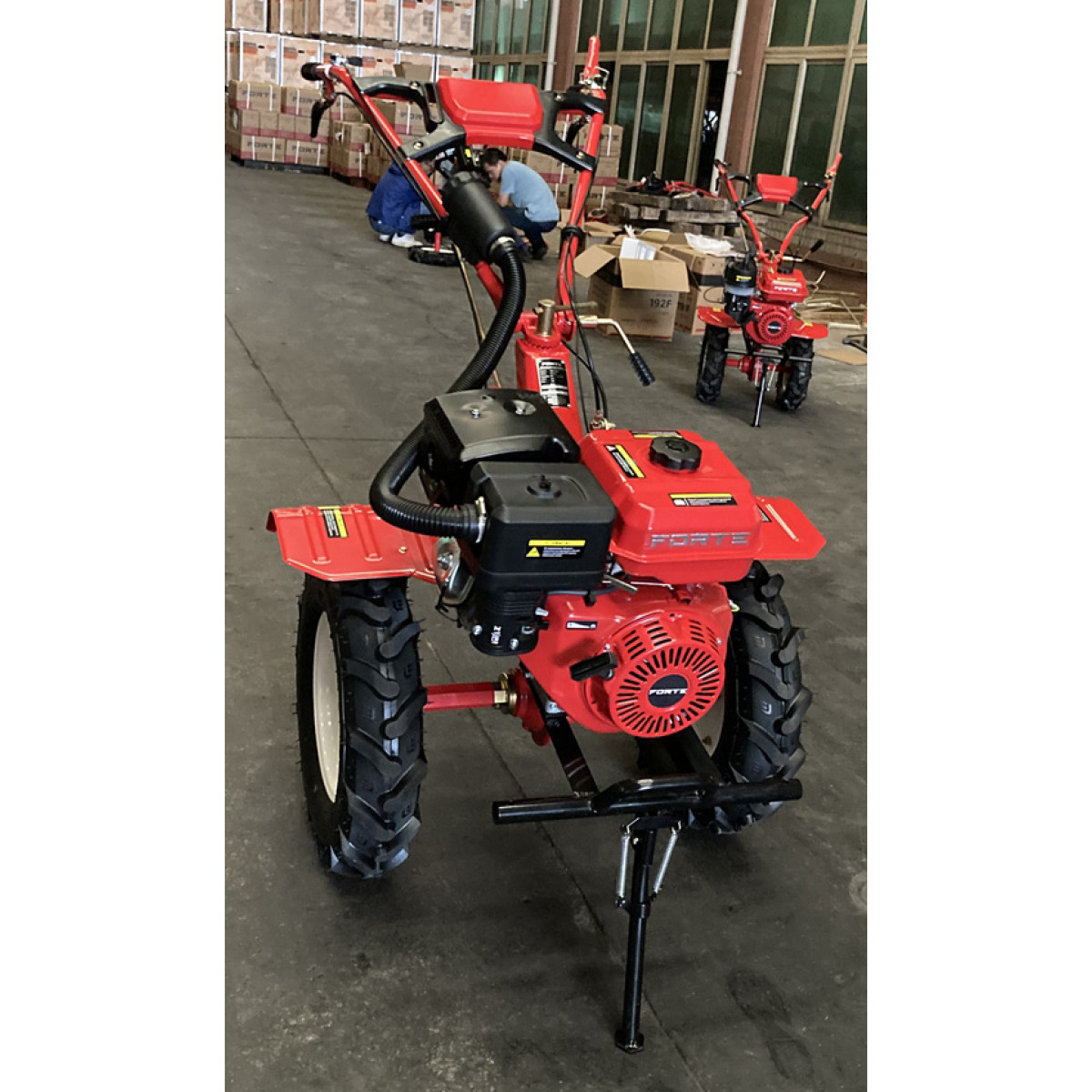 Мотоблок дизельный Forte 1350 NEW колесо 12"