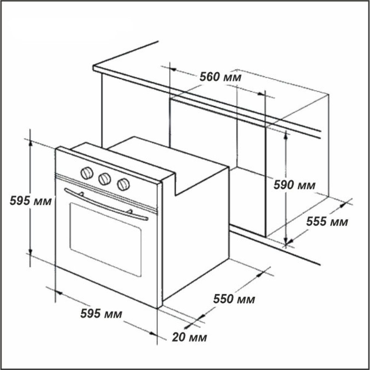 Духовой шкаф Grunhelm GDG 600 W