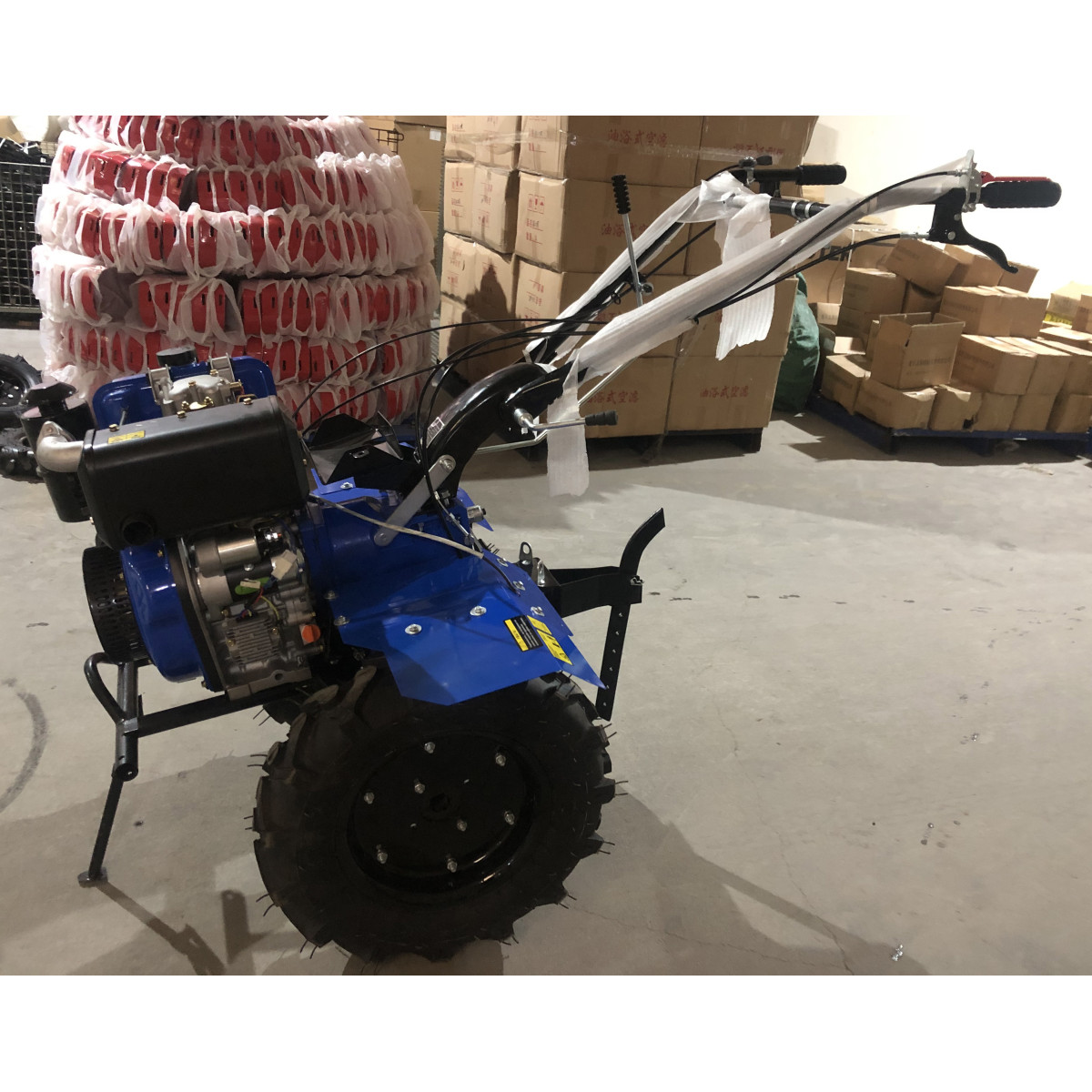 Мотоблок дизельний Forte 1350Е-3, колеса 12"