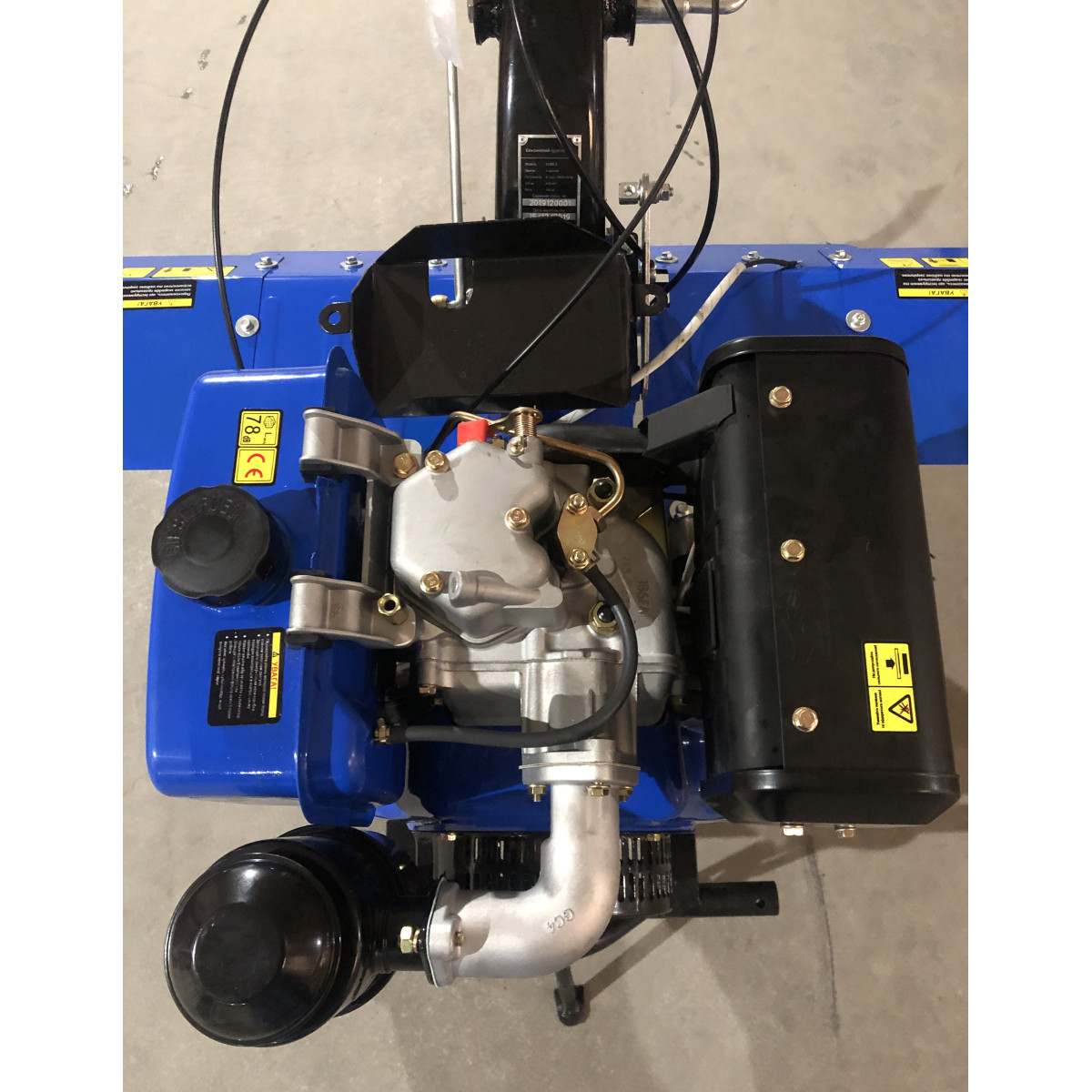 Мотоблок дизельний Forte 1350Е-3, колеса 12"