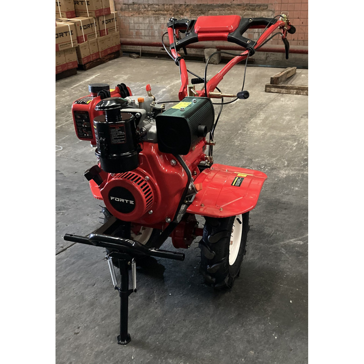 Мотоблок дизельный Forte 1050S-3 NEW колесо 8"