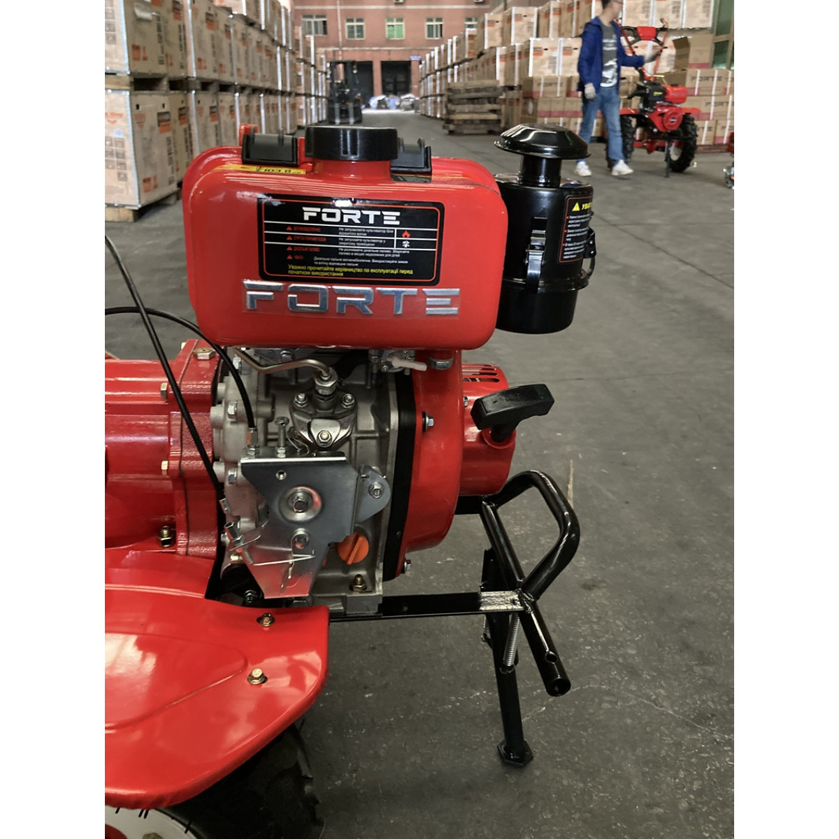 Мотоблок дизельный Forte 1050S-3 NEW колесо 8"