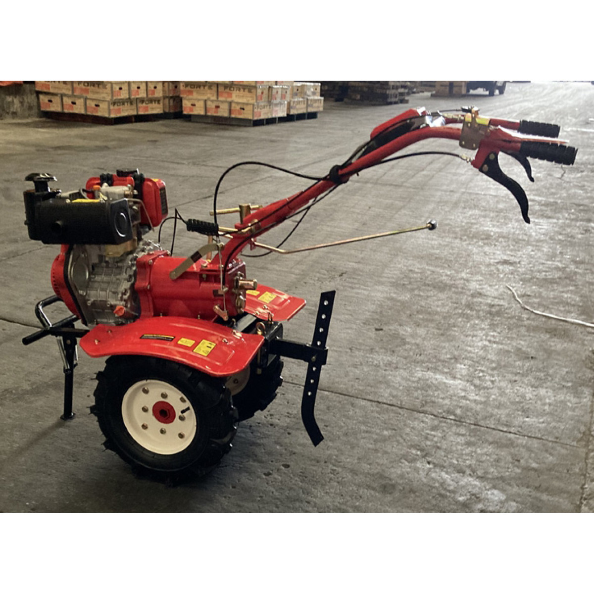 Мотоблок дизельный Forte 1050S-3 NEW колесо 8"