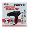 Дрель-шуруповерт DSR 550-2 VR 550 Forte