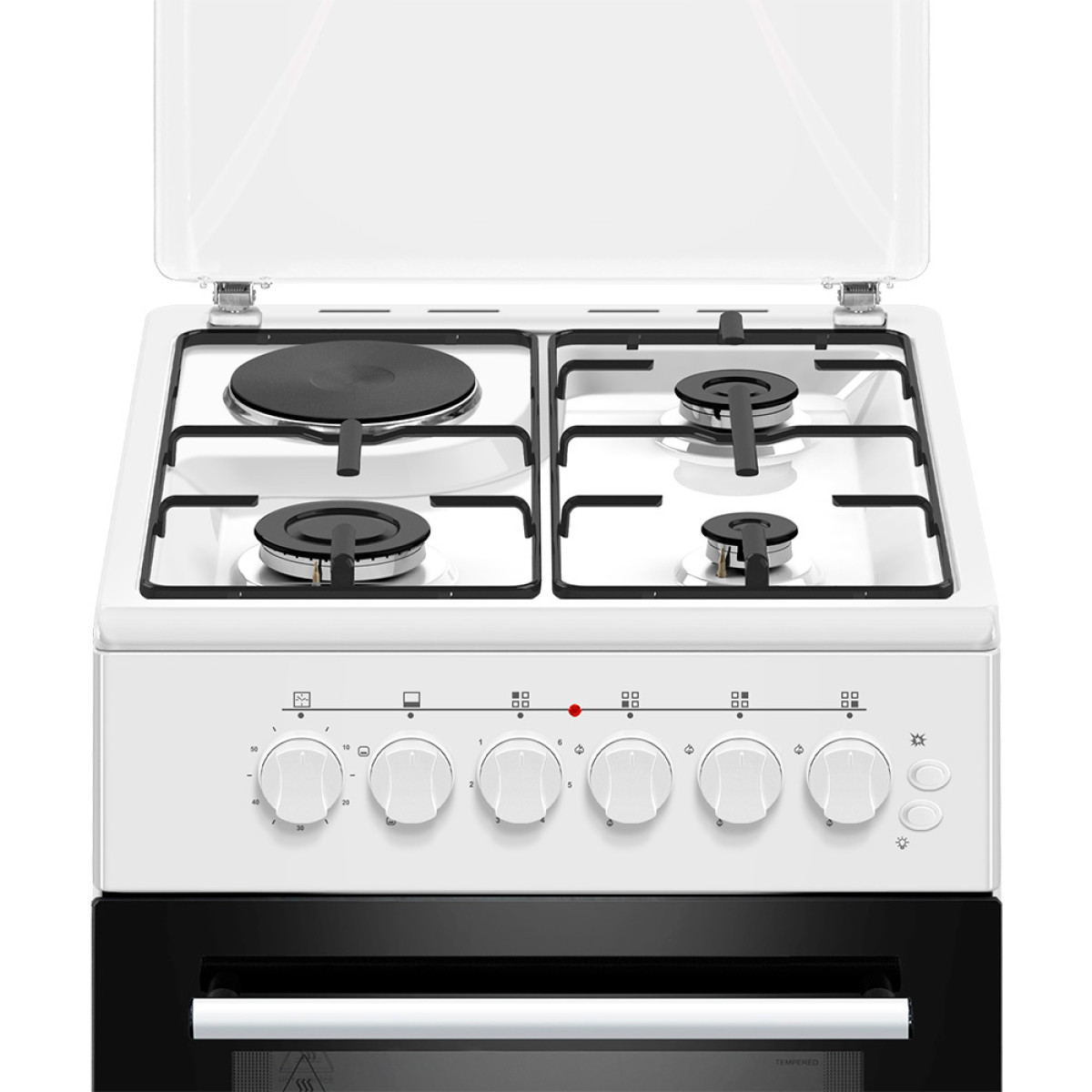 Плита газоэлектрическая Grunhelm GFM5611W