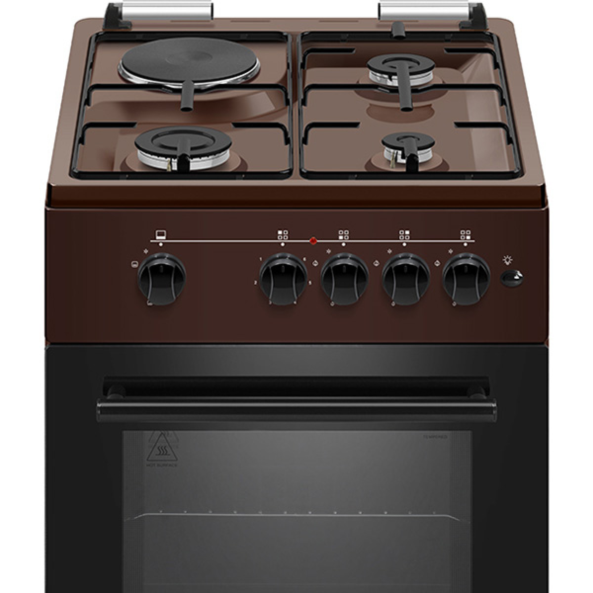 Плита Газоелектрична Grunhelm GFG5612BR-0