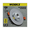 LED світильник круглий врізний Work's WAL2036-10w