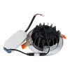 LED світильник круглий врізний Work's WAL2036-10w