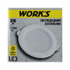 LED світильник круглий врізний Work's WAL2086-6W