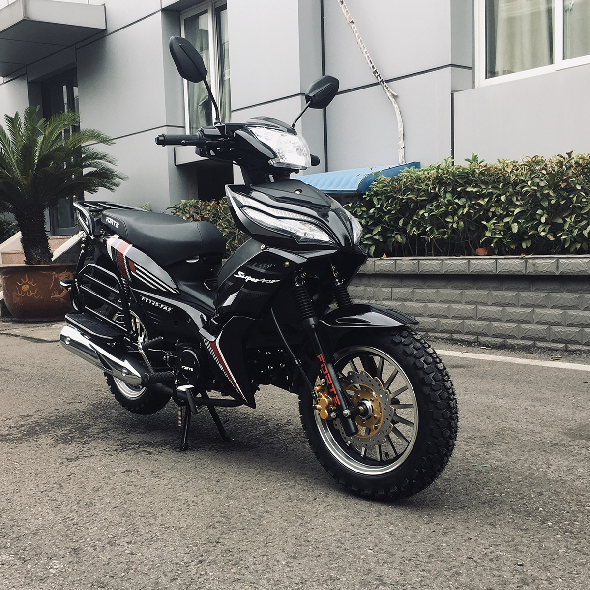Мотоцикл FT125-FA2 Forte чорний