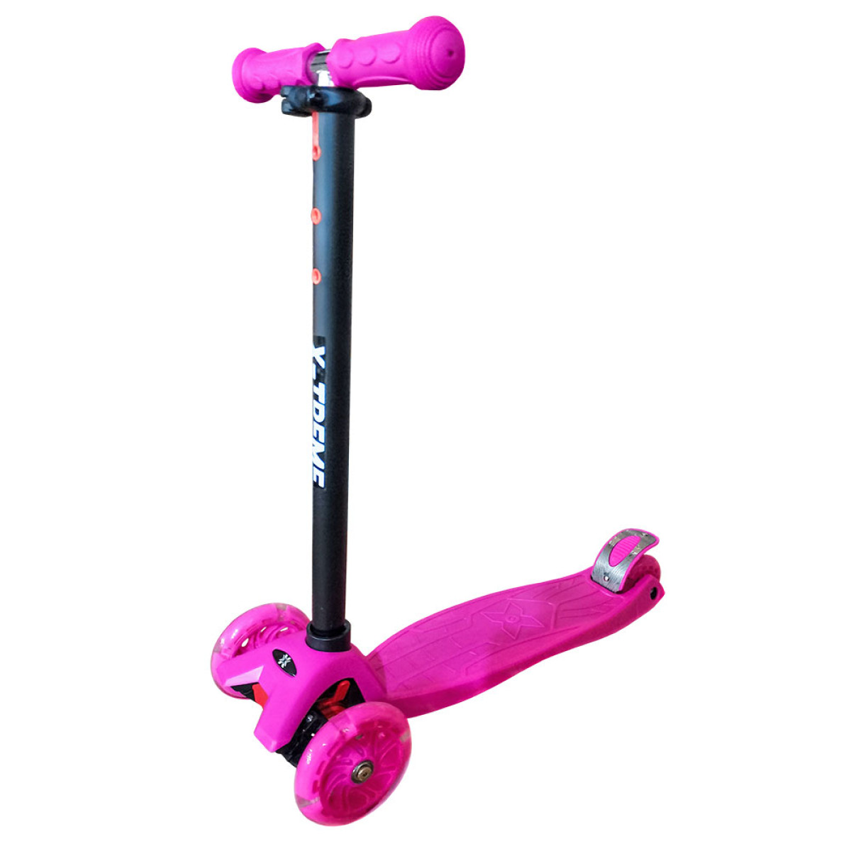 Детский самокат X-TREME KS-208 розовый