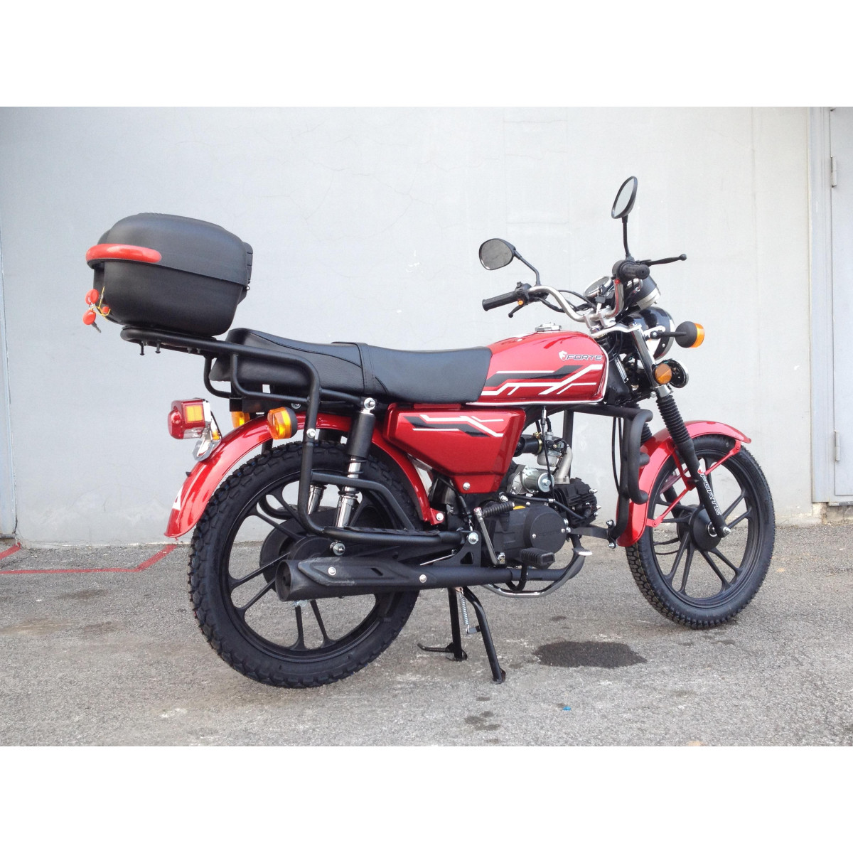 Мотоцикл ALFA FT110-2 Forte червоний