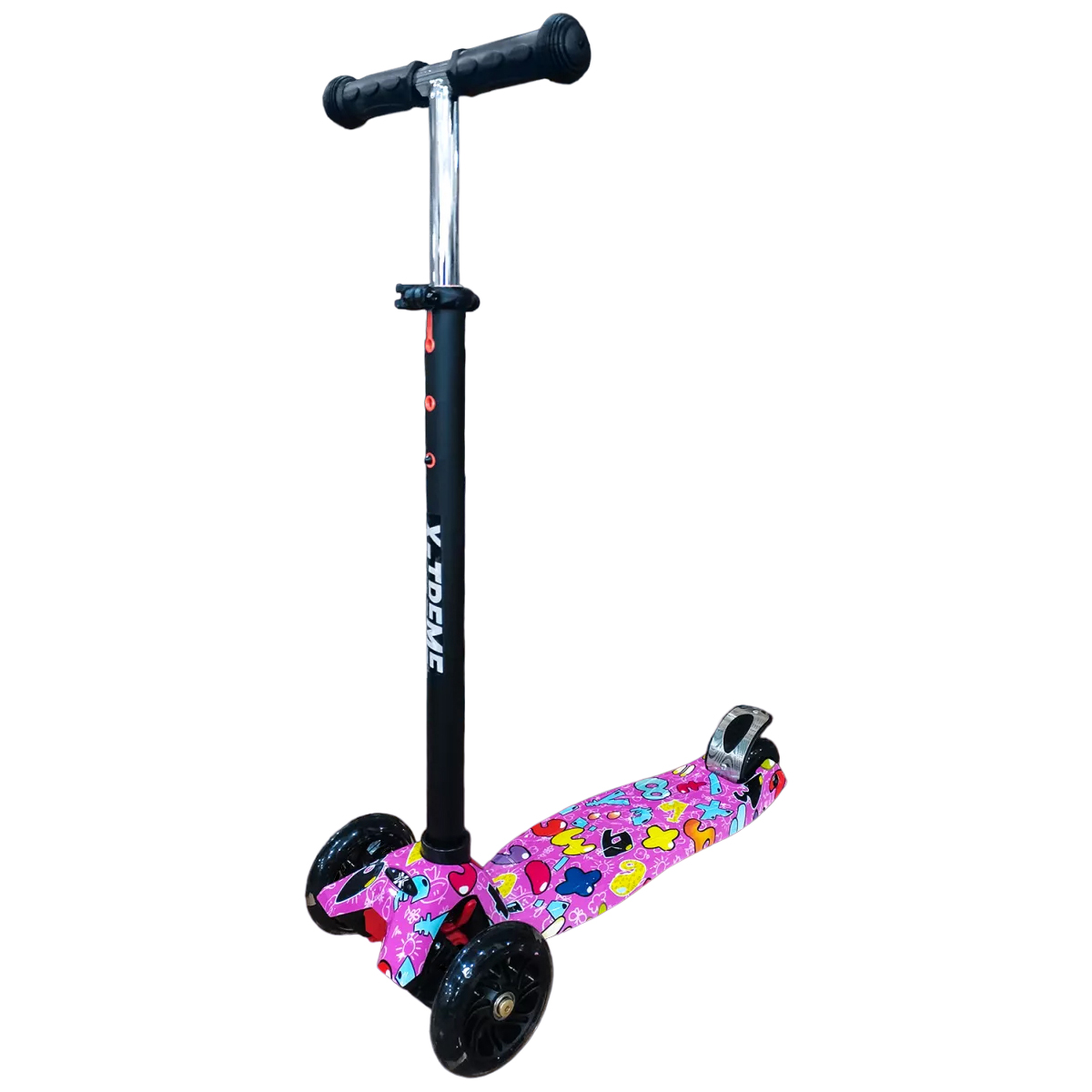 Детский самокат X-TREME KS-208 SYMBOL черный